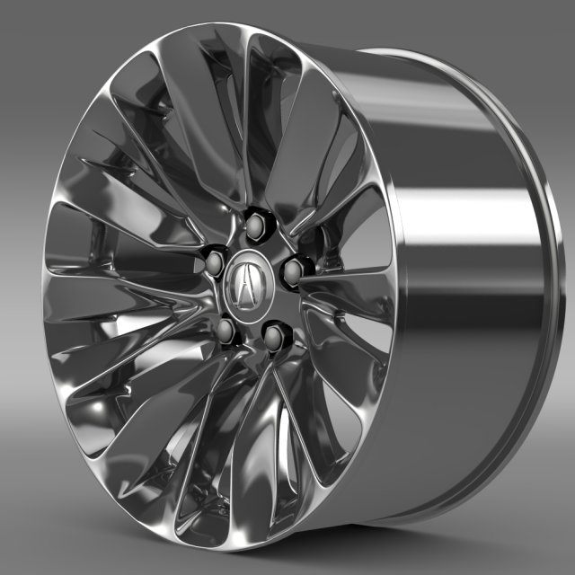 acura rlx rim Modelo 3D .c4d .max .obj .3ds .fbx .stl .blend 