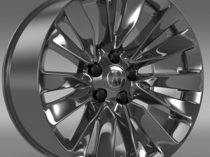 acura rlx rim Modelo 3D