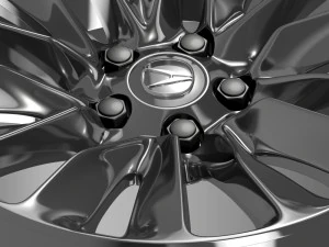acura rlx rim 3D Model