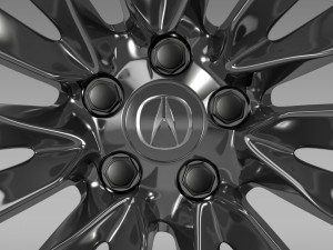 acura rlx rim Modelo 3D