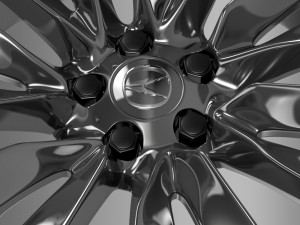 acura rlx rim Modelo 3D