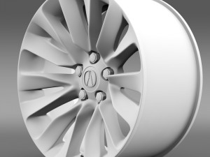 acura rlx rim Modelo 3D