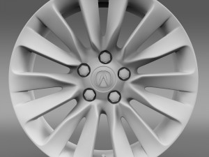 acura rlx rim Modelo 3D