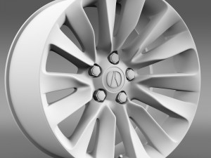 acura rlx rim Modelo 3D