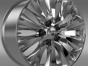 acura rlx sport rim 3D Model
