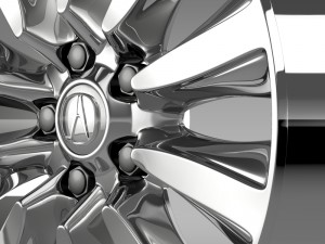 acura rlx sport rim 3D Model