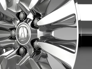 acura rlx sport rim 3D Model