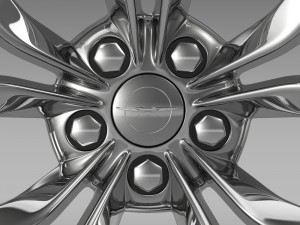chrysler 300 limited 2015 rim 3D मॉडल