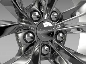 chrysler 300 limited 2015 rim 3D मॉडल