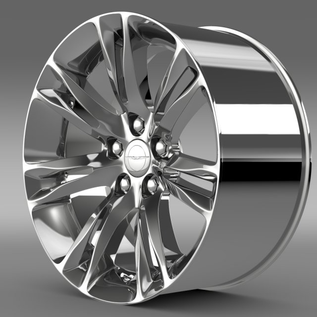 chrysler 300c 2015 rim 3D मॉडल .c4d .max .obj .3ds .fbx .stl .blend 