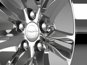 chrysler 300c 2015 rim 3D मॉडल