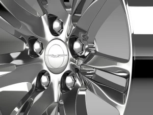 chrysler 300c 2015 rim 3D Model