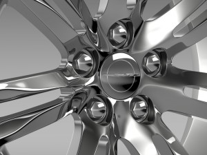 chrysler 300c 2015 rim 3D मॉडल