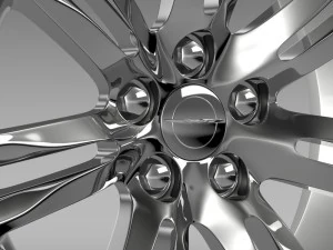 chrysler 300c 2015 rim 3D Model