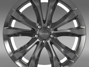 chrysler 300c platinum 2015 rim 3D-Modell