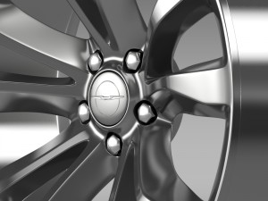 chrysler 300c platinum 2015 rim 3D-Modell