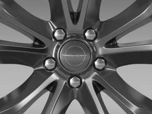 chrysler 300c platinum 2015 rim 3D-Modell