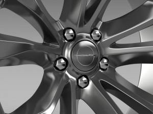 chrysler 300c platinum 2015 rim 3D-Modell