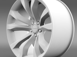 chrysler 300c platinum 2015 rim 3D-Modell