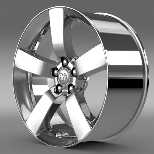 dodge t rim Modelo 3D .c4d .max .obj .3ds .fbx .stl .blend 