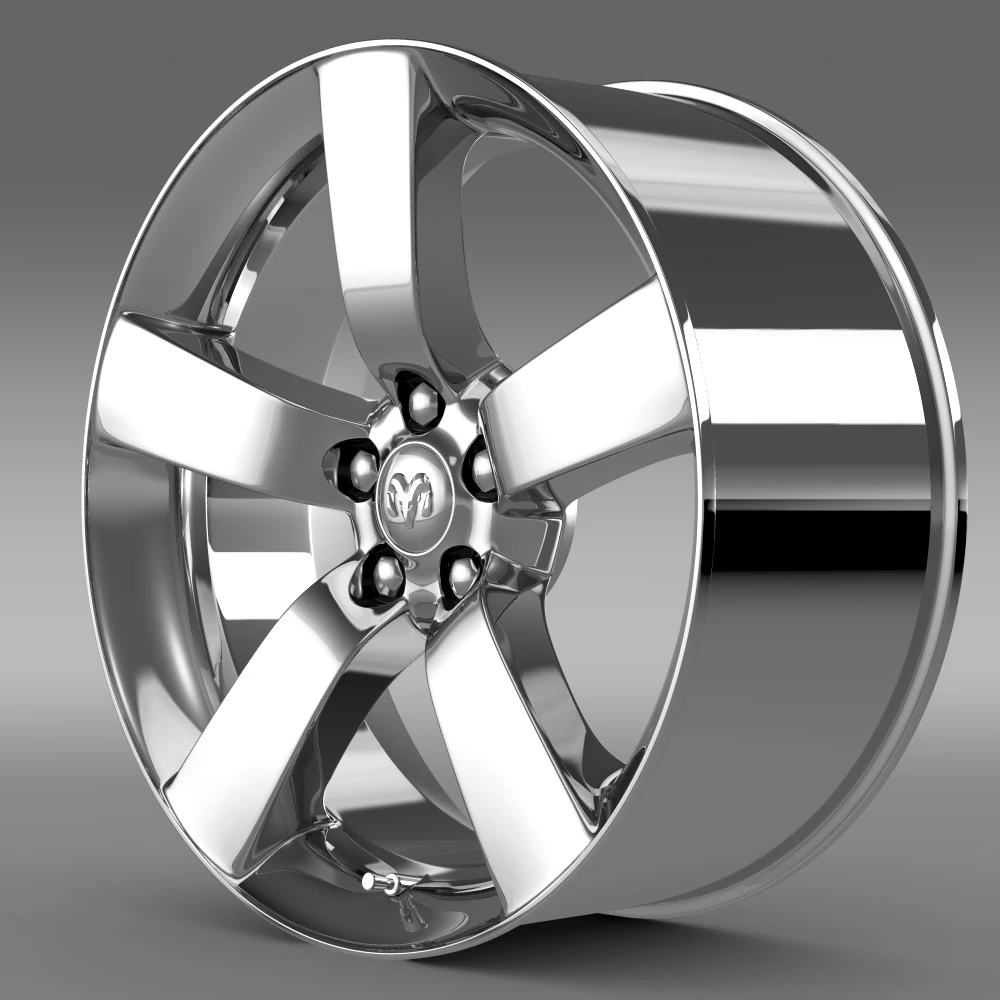 dodge t rim 3D Model .c4d .max .obj .3ds .fbx .stl .blend 