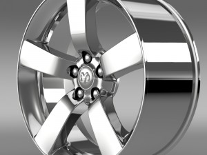 dodge t rim 3D 模型