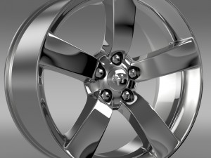 dodge t rim Modelo 3D