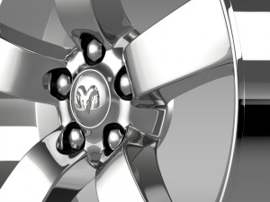 dodge t rim Modelo 3D