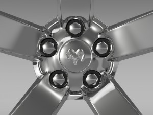 dodge t rim Modelo 3D
