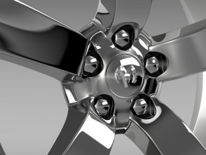 dodge t rim Modelo 3D