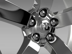 dodge t rim 3D Model