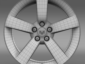 dodge t rim Modelo 3D