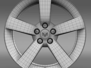dodge t rim 3D Model