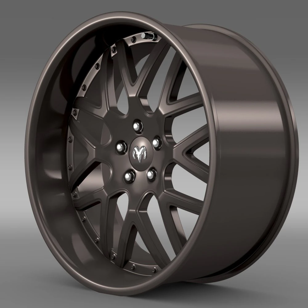 dodge vin diesel car rim 3D Model .c4d .max .obj .3ds .fbx .stl .blend 