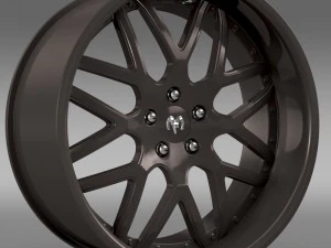 dodge vin diesel car rim 3D Model