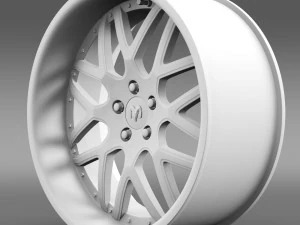 dodge vin diesel car rim 3D Model