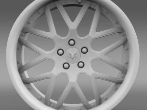dodge vin diesel car rim 3D Model