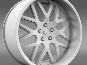 dodge vin diesel car rim 3D Model
