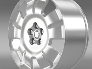 fiat doblo work rim 2015 3D Model