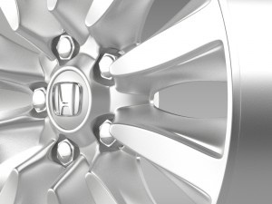 honda legend hybrid rim 2015 3D Модель
