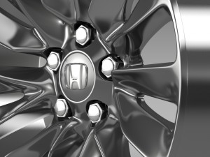 honda legend rim 2015 3D Model
