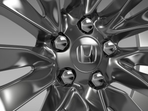 honda legend rim 2015 3D Model