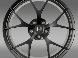 honda nsx rim 2015 3D 모델