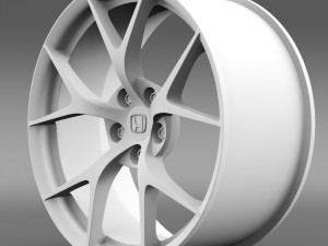 honda nsx rim 2015 3D 모델