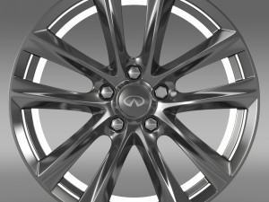 infiniti q70 hybrid rim 2015 Modelo 3D