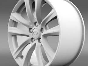 infiniti q70 hybrid rim 2015 Modelo 3D