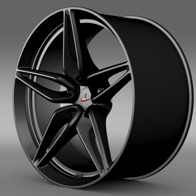 mclaren 570s coupe rim 2015 3D Model .c4d .max .obj .3ds .fbx .stl .blend 