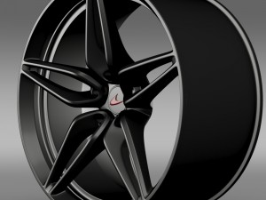 mclaren 570s coupe rim 2015 3D Модель