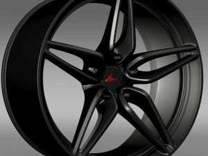 mclaren 570s coupe rim 2015 3D Model