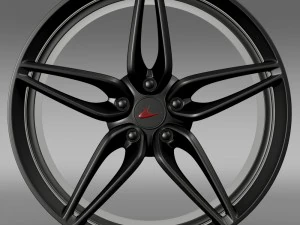 mclaren 570s coupe rim 2015 3D Model